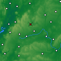 Nearby Forecast Locations - Stow-on-the-Wold - Map