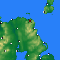 Nächste Vorhersageorte - Ballycastle - Karte