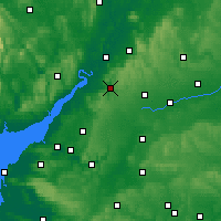 Nearby Forecast Locations - Stroud - Map