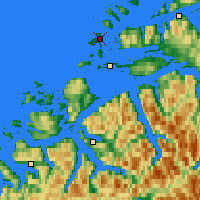 Nearby Forecast Locations - Ålesund - Map