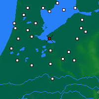 Nächste Vorhersageorte - Almere - Karte