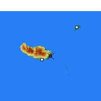 Nächste Vorhersageorte - Madeira - Karte