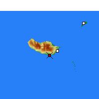 Nächste Vorhersageorte - Funchal - Karte