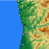 Nächste Vorhersageorte - Serra do Pil. - Karte
