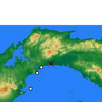 Nearby Forecast Locations - Tocumen - Map
