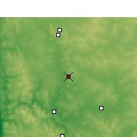 Nächste Vorhersageorte - Goomalling - Karte