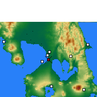 Nächste Vorhersageorte - Manila - Karte