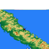 Nearby Forecast Locations - Houaïlou - Map