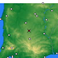 Nearby Forecast Locations - Castro Verde - Map