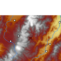 Nächste Vorhersageorte - Inzá - Karte