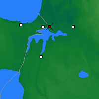 Nearby Forecast Locations - Ivangorod - Map