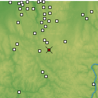 Nächste Vorhersageorte - Canton - Karte