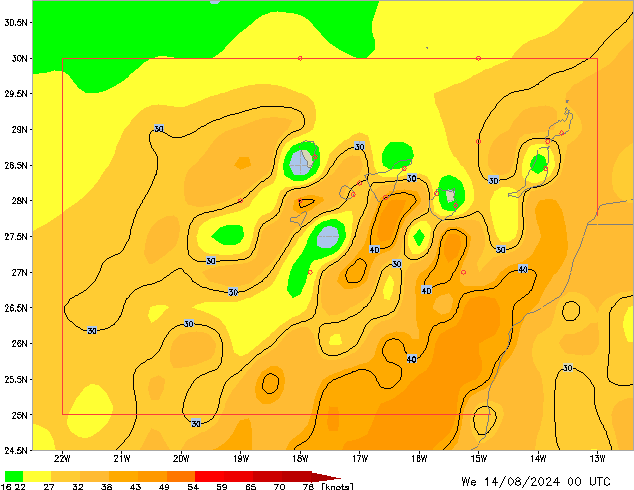 Mi 14.08.2024 00 UTC