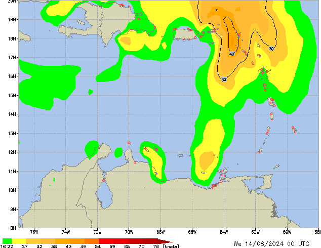 Mi 14.08.2024 00 UTC