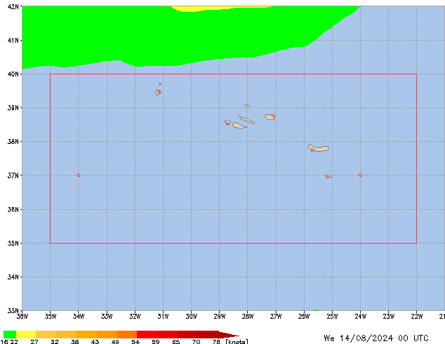 Mi 14.08.2024 00 UTC