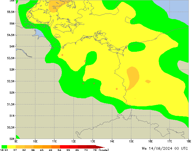 Mi 14.08.2024 00 UTC