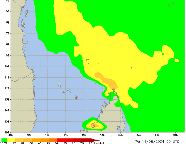 Mi 14.08.2024 00 UTC