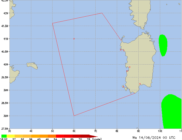 Mi 14.08.2024 00 UTC