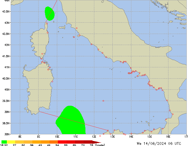 Mi 14.08.2024 06 UTC