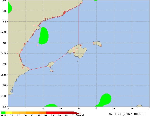 Mi 14.08.2024 06 UTC