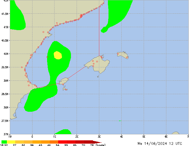 Mi 14.08.2024 12 UTC