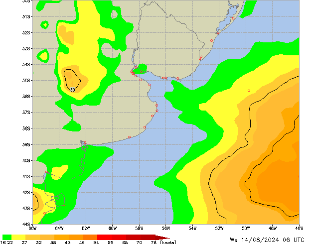 Mi 14.08.2024 06 UTC