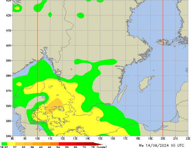 Mi 14.08.2024 00 UTC