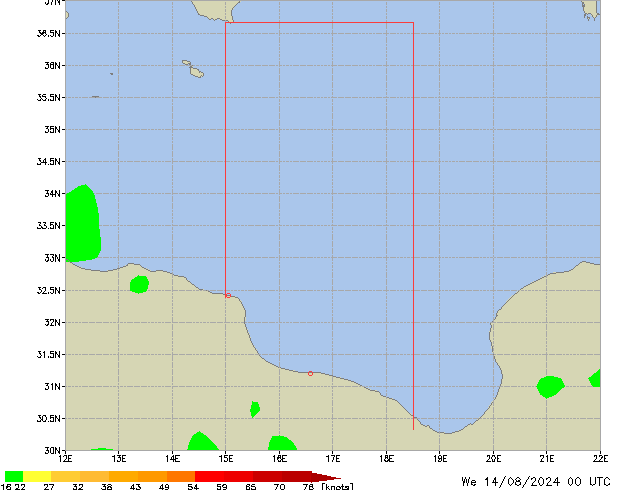 Mi 14.08.2024 00 UTC