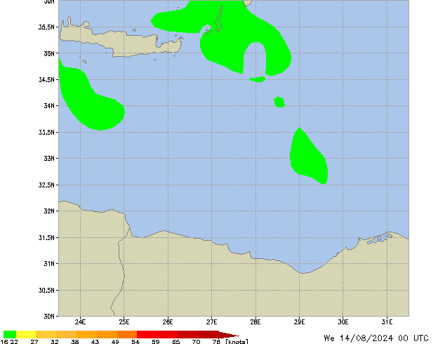 Mi 14.08.2024 00 UTC