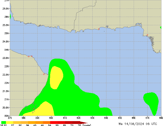 Mi 14.08.2024 06 UTC