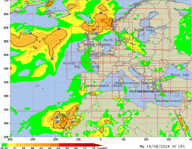 Mi 14.08.2024 00 UTC