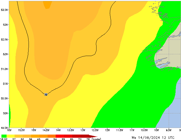 Mi 14.08.2024 12 UTC