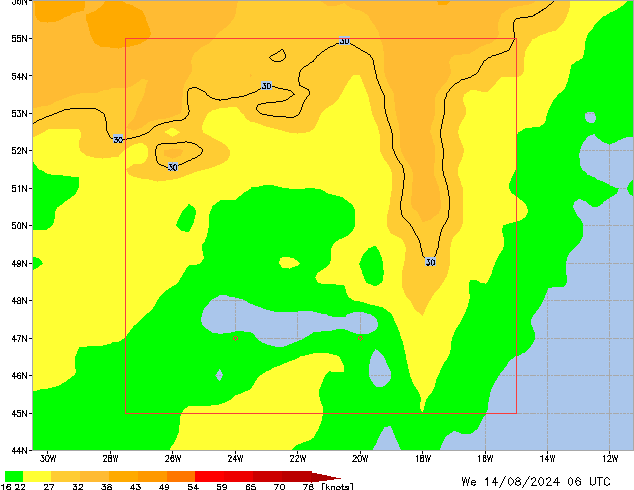 Mi 14.08.2024 06 UTC