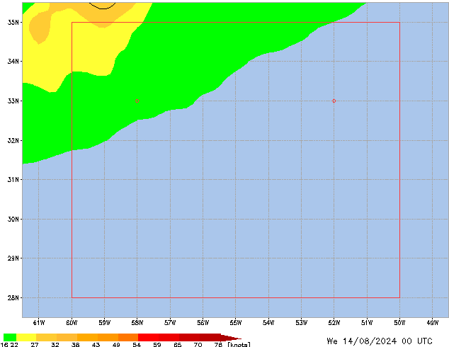 Mi 14.08.2024 00 UTC