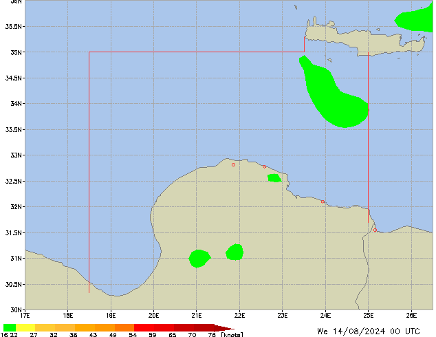 Mi 14.08.2024 00 UTC