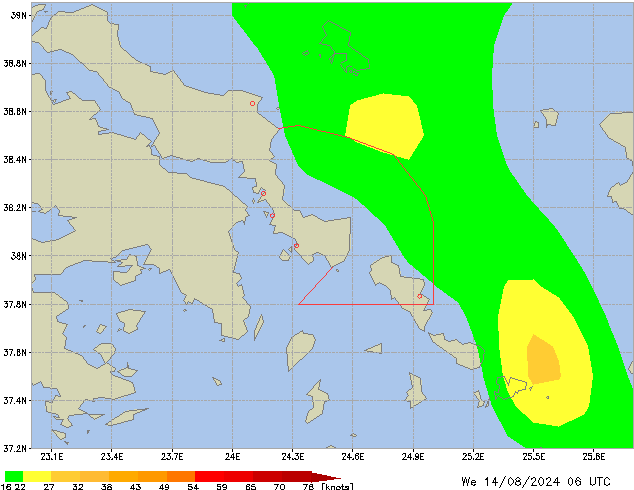 Mi 14.08.2024 06 UTC