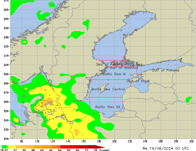 Mi 14.08.2024 00 UTC