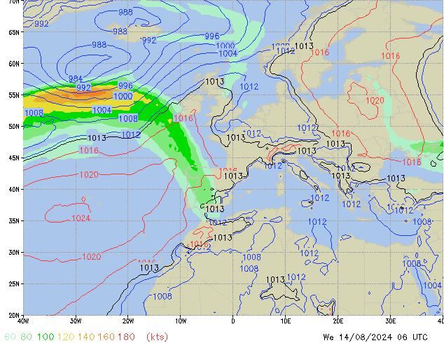 Mi 14.08.2024 06 UTC