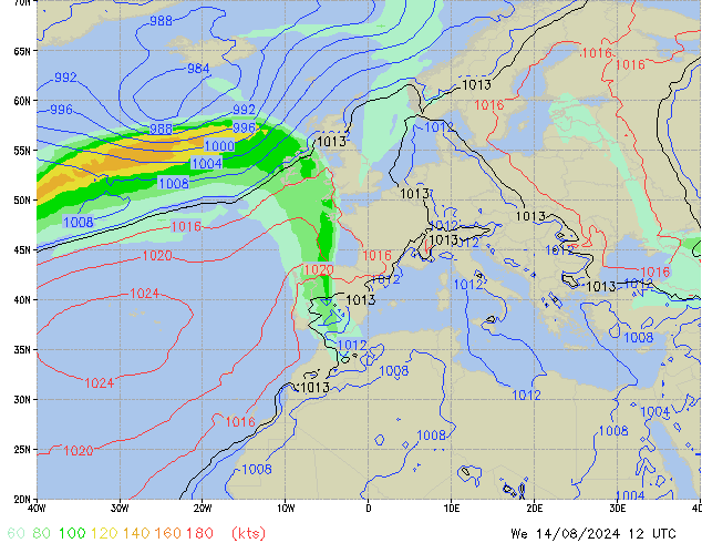 Mi 14.08.2024 12 UTC