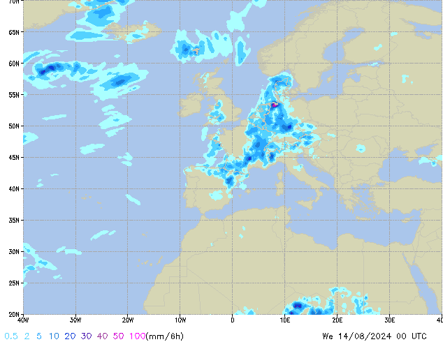 Mi 14.08.2024 00 UTC