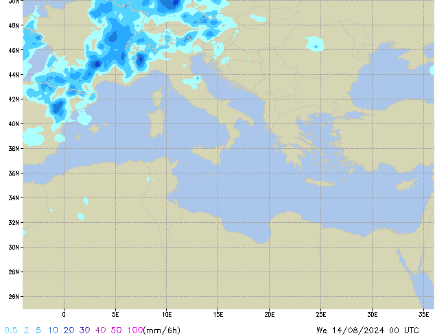 Mi 14.08.2024 00 UTC