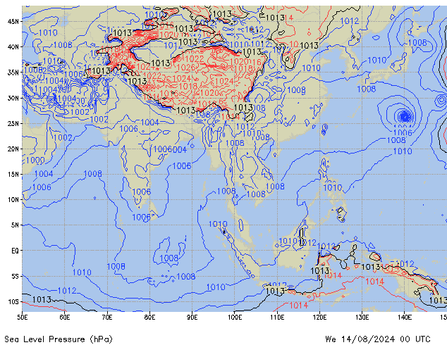 Mi 14.08.2024 00 UTC