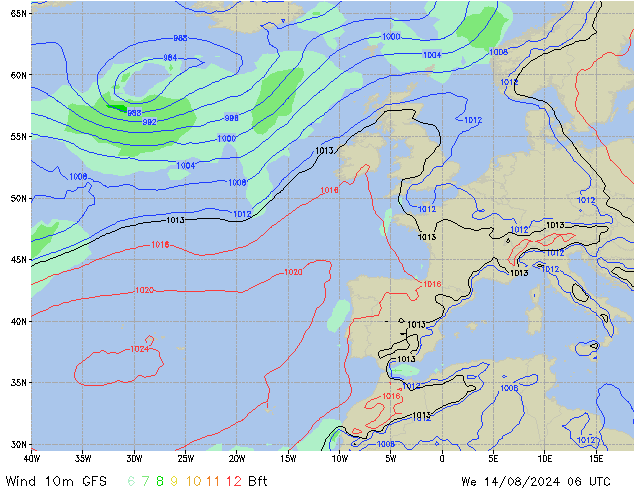 Mi 14.08.2024 06 UTC