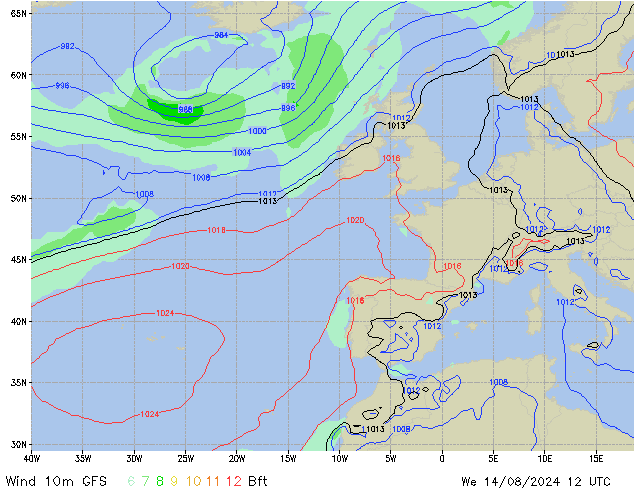 Mi 14.08.2024 12 UTC