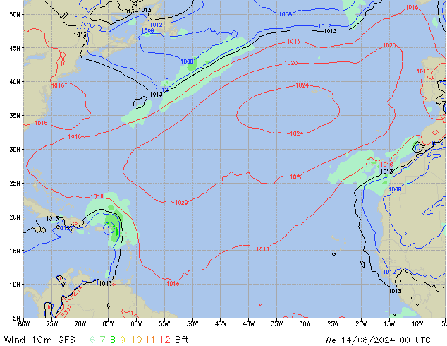 We 14.08.2024 00 UTC