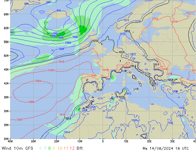 Mi 14.08.2024 18 UTC