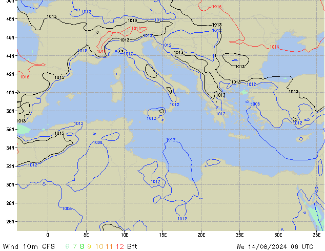 Mi 14.08.2024 06 UTC