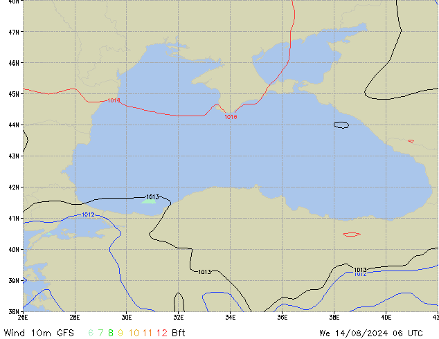 Mi 14.08.2024 06 UTC