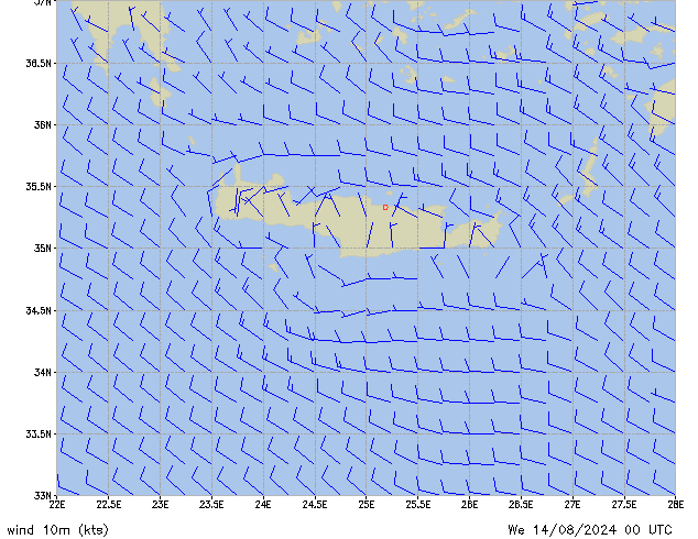 Mi 14.08.2024 00 UTC