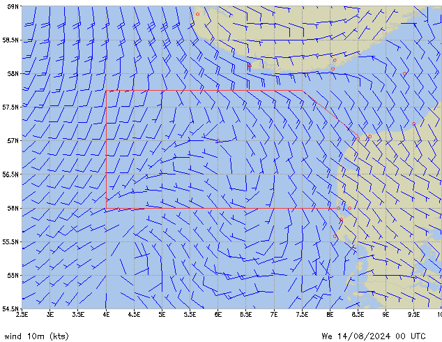 Mi 14.08.2024 00 UTC